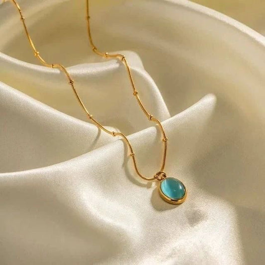 Aqua gelfina pendant